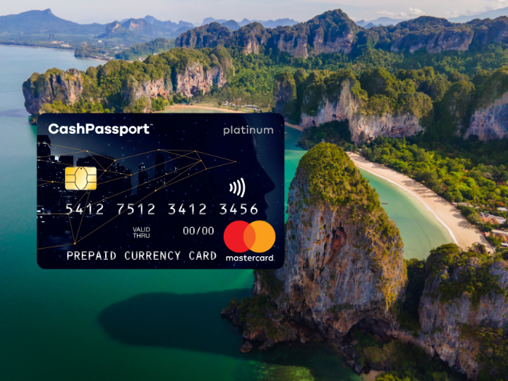 A Cash Passport Travel Money Card