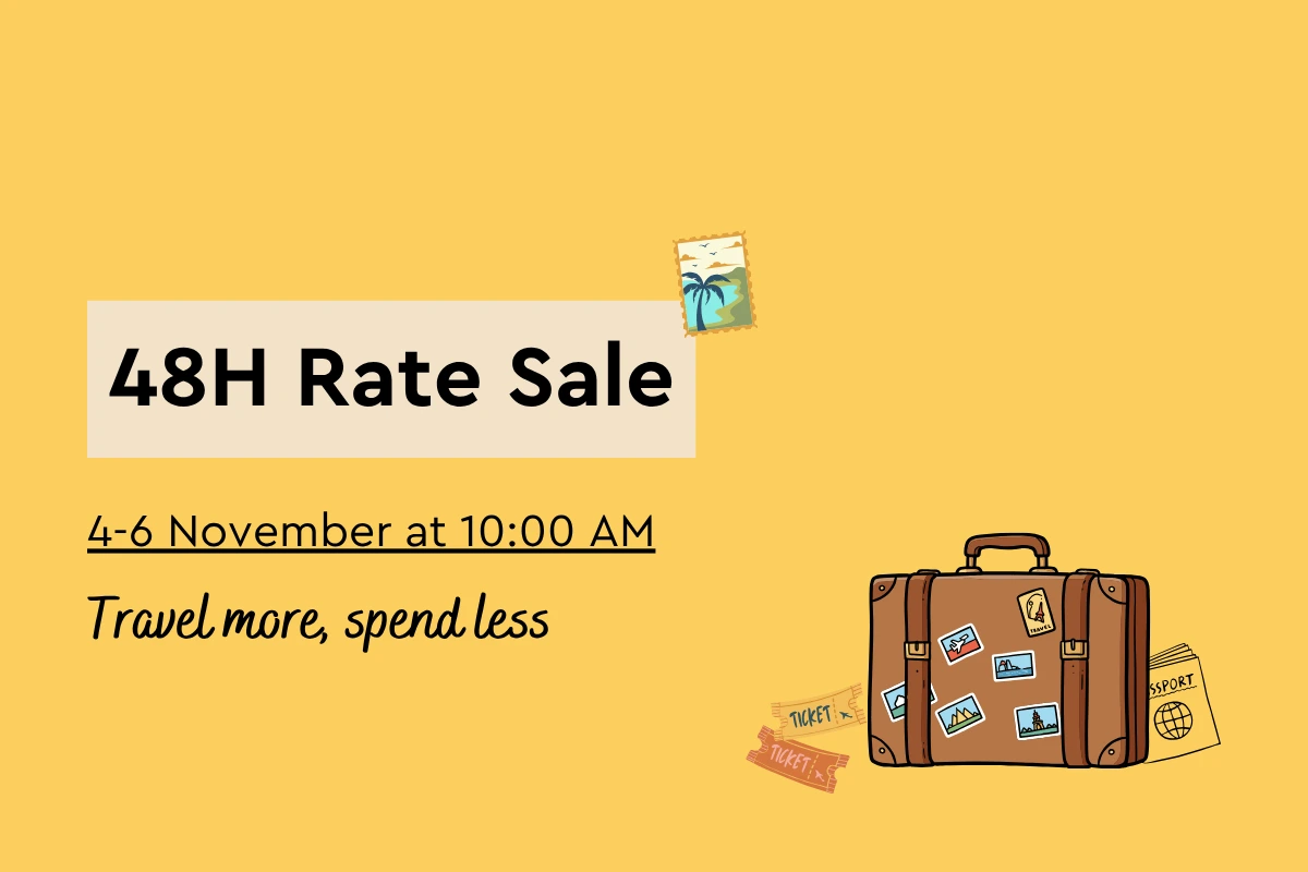 A family in the airport